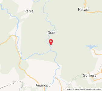 Map of Saruda, Jharkhand