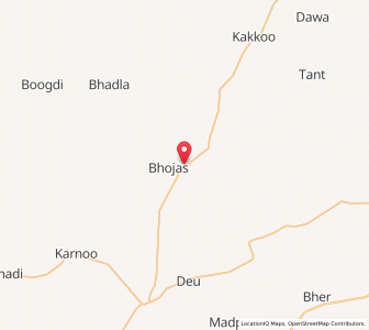Map of Sarunda, Rajasthan
