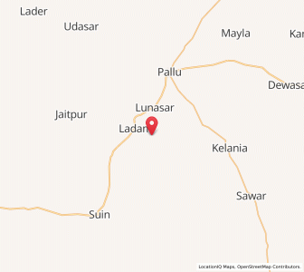 Map of Sarupdesar, Rajasthan