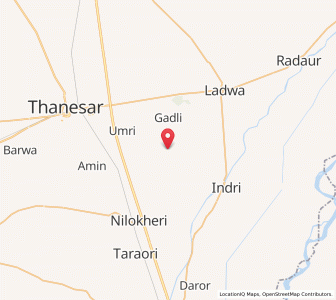 Map of Sarwan Majra, Haryana