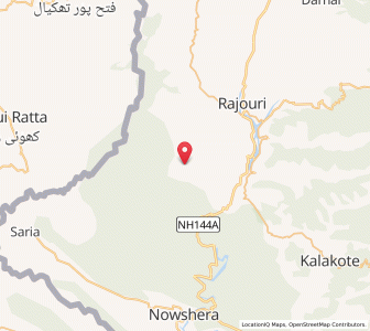 Map of Sasalkot, Kashmir