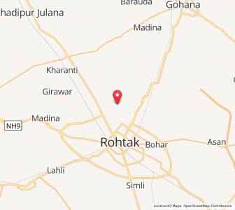 Map of Sasroli, Haryana