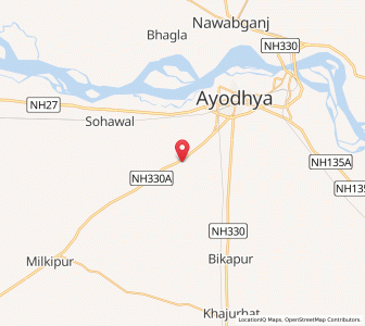 Map of Sathri, Uttar Pradesh