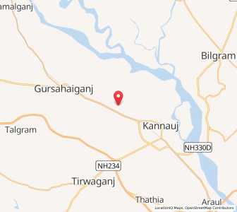 Map of Sathwari, Uttar Pradesh