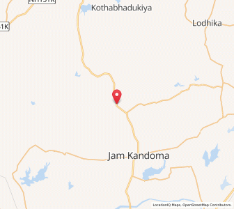 Map of Satodad, Gujarat