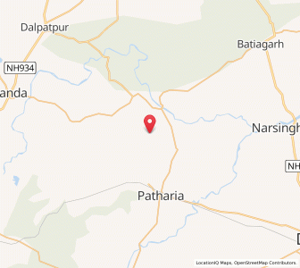 Map of Satpara, Madhya Pradesh