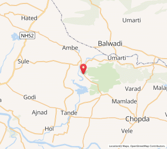 Map of Satrasen, Maharashtra