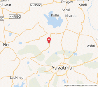Map of Savar, Maharashtra