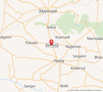 Map of Savargaon, Maharashtra