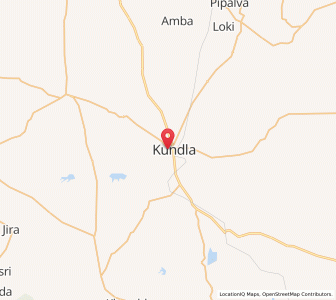 Map of Savarkundla, Gujarat