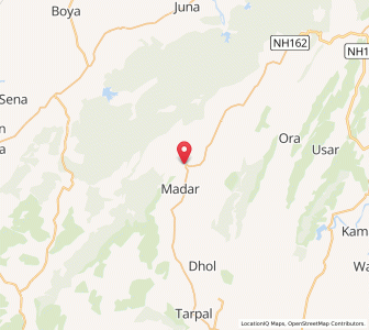 Map of Sayra, Rajasthan