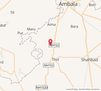 Map of Segta, Haryana