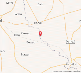 Map of Sejatpur ki Dhani, Haryana