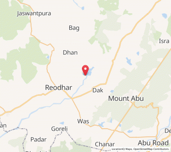 Map of Selwara, Rajasthan