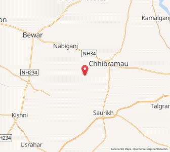 Map of Semalpur, Uttar Pradesh