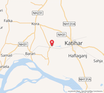Map of Semapur, Bihar