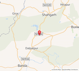 Map of Semarashekh, Madhya Pradesh
