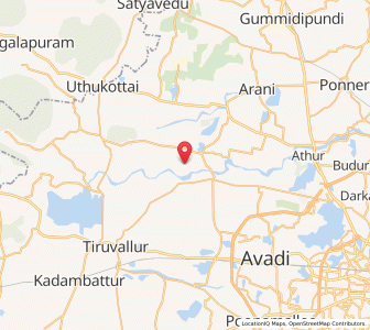 Map of Sembedu, Tamil Nadu