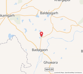 Map of Semrotokhera, Madhya Pradesh