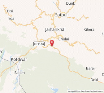 Map of Sendhikhal, Uttarakhand