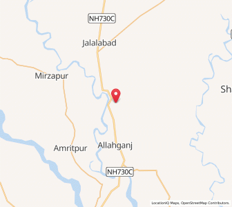 Map of Senpha, Uttar Pradesh