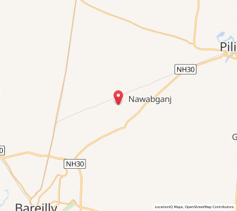 Map of Senthal, Uttar Pradesh