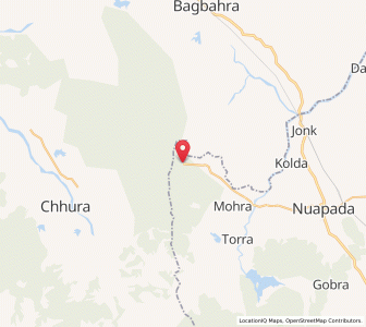 Map of Seragirhi, Chhattisgarh