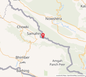 Map of Seri, Kashmir