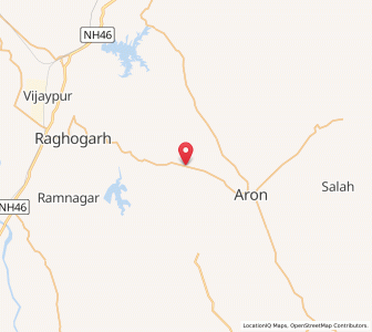 Map of Serok, Madhya Pradesh