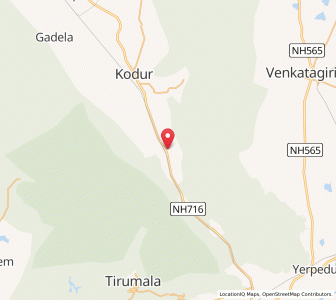 Map of Settigunta, Andhra Pradesh