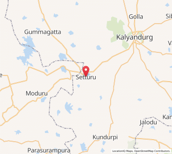 Map of Setturu, Andhra Pradesh