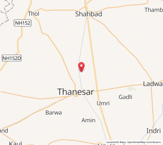 Map of Shadipur Shahidan, Haryana