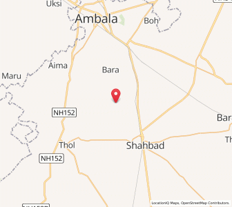 Map of Shahabpura, Haryana