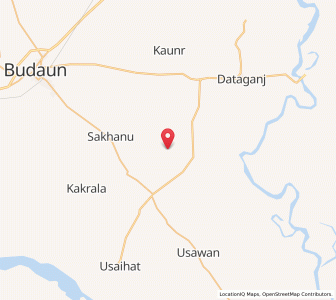 Map of Shahida, Uttar Pradesh