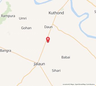 Map of Shaikhpur Buzurg, Uttar Pradesh
