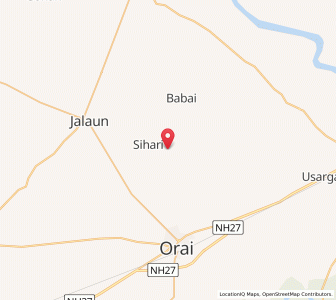 Map of Shaikhpur Khurd, Uttar Pradesh