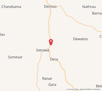 Map of Shaitrawa, Rajasthan