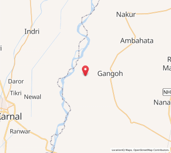 Map of Shakarpur, Uttar Pradesh