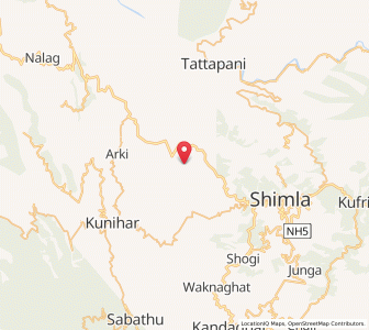 Map of Shakrah, Himachal Pradesh