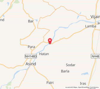 Map of Shambhugarh, Rajasthan