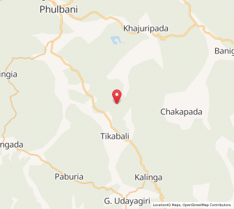 Map of Shankarakhol, Odisha
