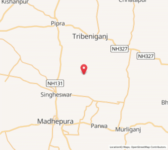Map of Shankarpur, Bihar