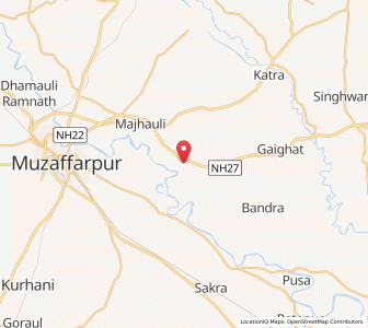 Map of Sharfuddinpur, Bihar