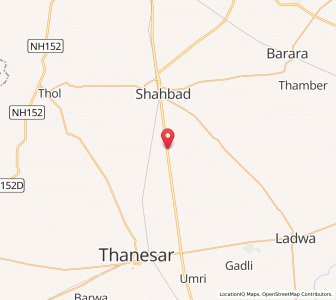 Map of Sharifgarh, Haryana