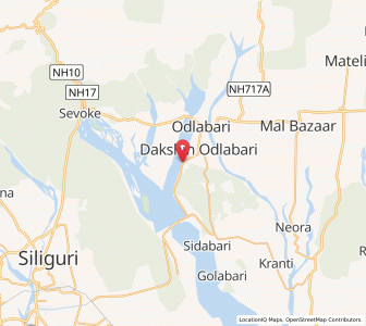 Map of Shaugaon, West Bengal