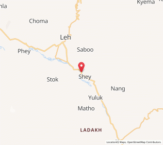 Map of She, Kashmir