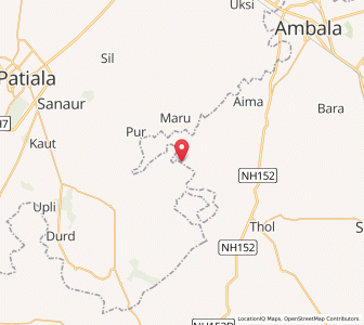 Map of Shekhpura Jagir, Punjab