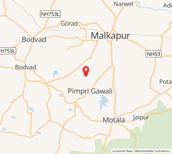 Map of Shelgaon, Maharashtra