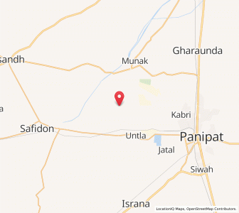 Map of Sherah, Haryana