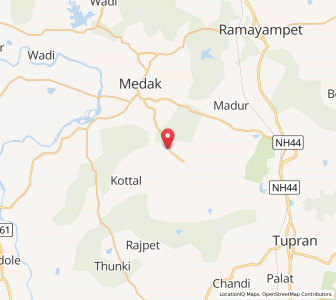 Map of Shetpalli, Andhra Pradesh